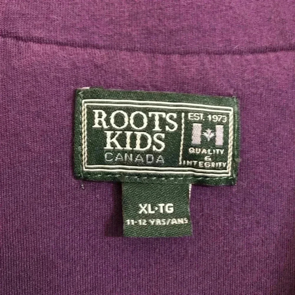 Roots Girl’s Purple Jacket Size Extra Large - Picture 8 of 16